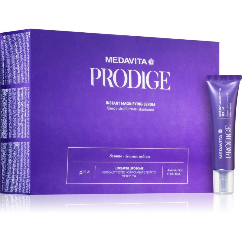 Medavita Prodige Instant Magnifying Serum restrukturalizační sérum na vlasy 4x15 ml