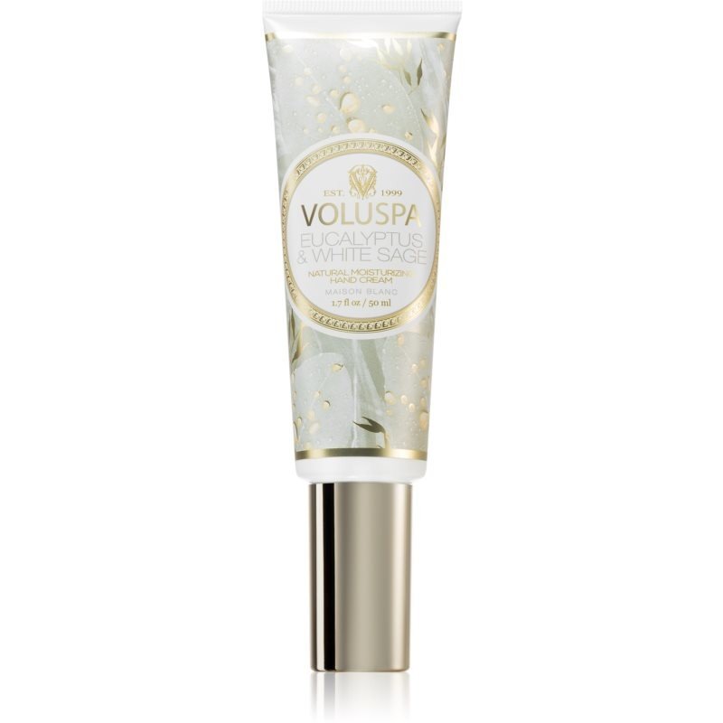 VOLUSPA Maison Blanc Eucalyptus & White Sage hydratační krém na ruce 50 ml