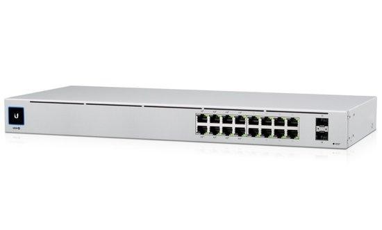UBNT UniFi Switch USW-16-POE Gen2 - 16x Gbit RJ45, 2x SFP, 8x PoE 802.3af/at, USW-16-POE