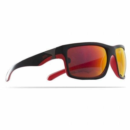 Trespass Unisexové sluneční brýle Drop, Černá / červená, univerzální