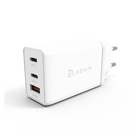 Adam Elements Omnia F6 USB-C PD/QC 3 GaN Super Charging Kit 65W - White