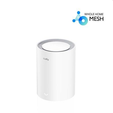 Cudy AX1800 Wi-Fi 6 Mesh Solution 1-Pack, Dual-Band, 1201+574Mbps, AX/AC/A/B/G/N, 2x GigEth, 4x int.antenna, Beamform, M1800(1-Pack)