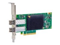 Emulex LPE36002-M64 - Adaptér hostitelské sběrnice - PCIe 4.0 x8 nízký profil - 64Gb Fibre Channel Gen 7 (Short Wave) x 2, LPE36002-M64