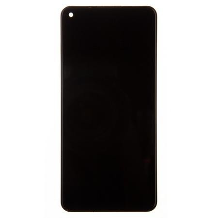 LCD Display + Dotyková Deska + Přední Kryt pro Xiaomi Redmi Note 9 Midnight Grey (Service Pack)