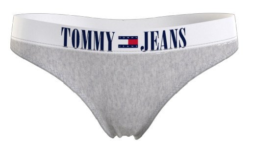 Dámská tanga Tommy Hilfiger šedá (UW0UW04209 PJ4) XS