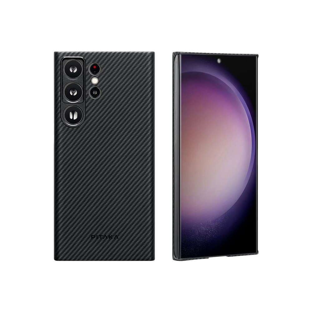 Pitaka MagEZ 3 case zadní kryt Samsung Galaxy S23 Ultra černý/šedý