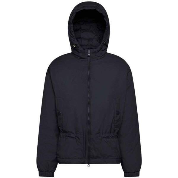 Geox W SPHERICA PARKA - RECYCLE PON Dámská bunda, tmavě modrá, velikost 42