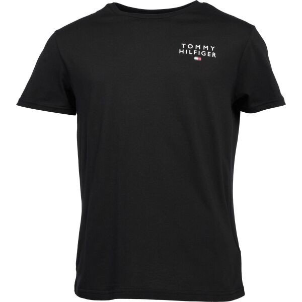 Tommy Hilfiger TH ORIGINAL-CN SS TEE LOGO Pánské tričko, černá, velikost XL