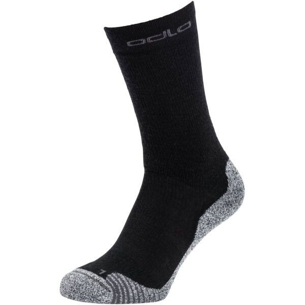 Odlo SOCKS CREW ACTIVE WARMHIKING Ponožky, černá, velikost 39-41