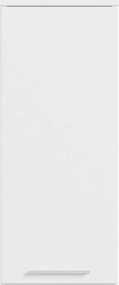 Bílá závěsná koupelnová skříňka 30x73 cm Arvada – Germania