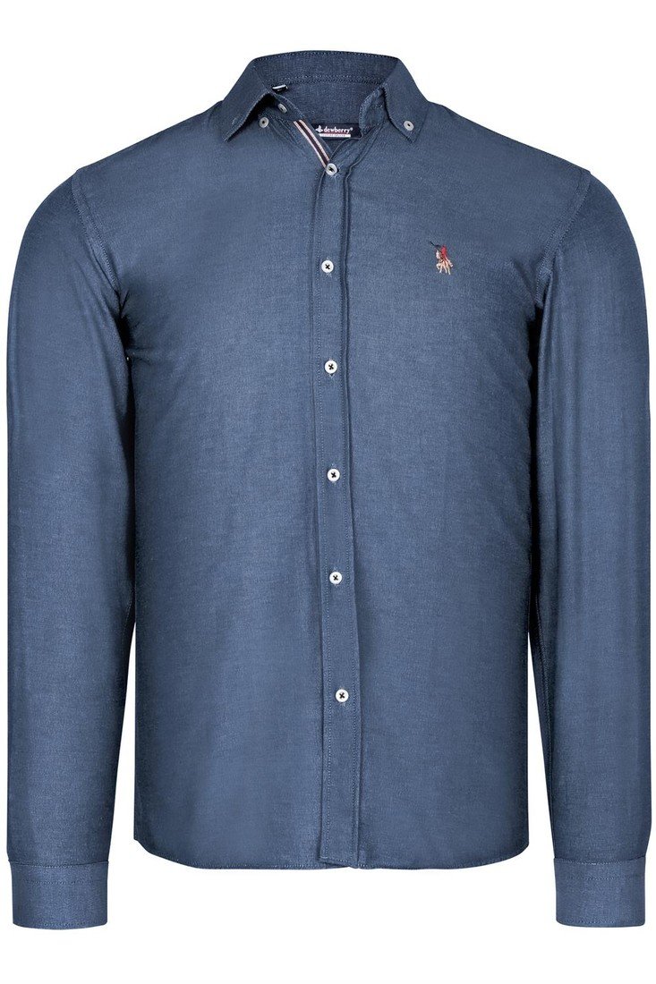 G674 DEWBERRY MENS SHIRTS-OIL