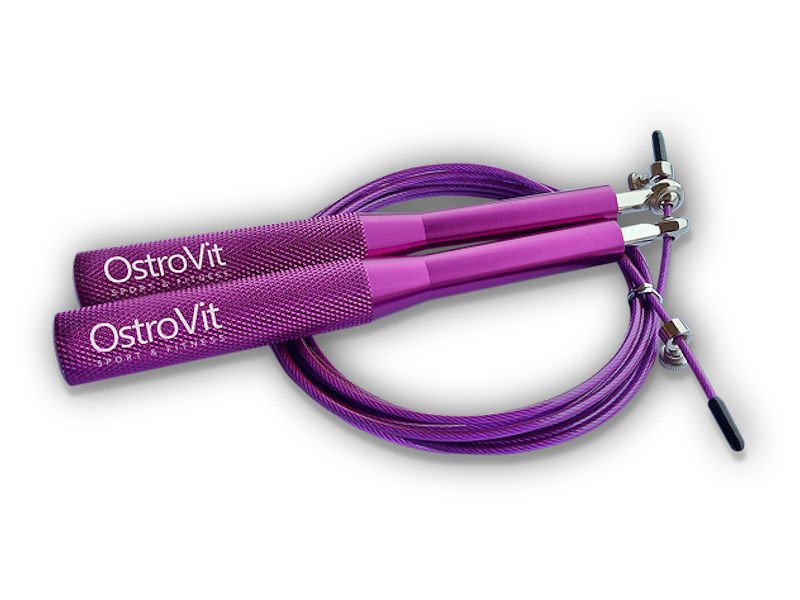 Ostrovit Metal skipping rope 3m kovové švihadlo+lanko