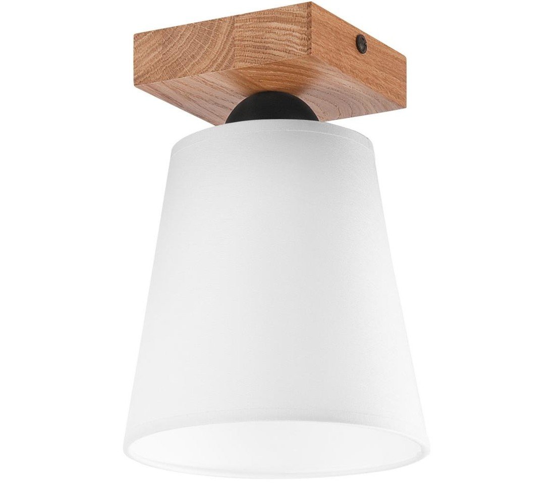 Přisazený lustr LULA 1xE27/60W/230V dub