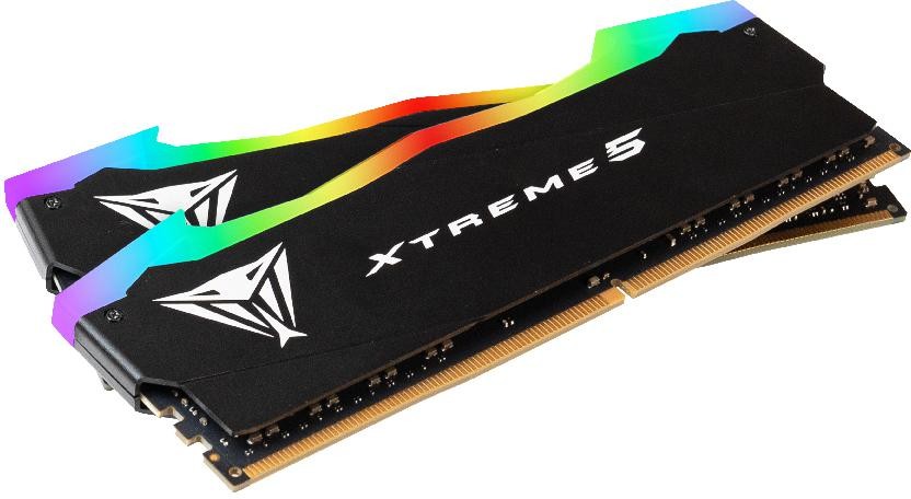PATRIOT Viper Xtreme 5/DDR5/32GB/7800MHz/CL38/2x16GB/RGB/Black (PVXR532G78C38K)