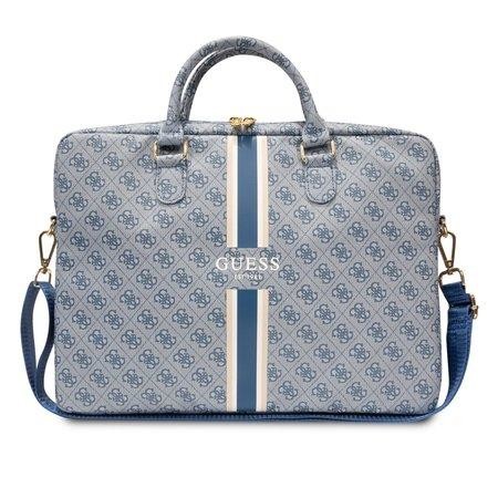 Guess PU 4G Printed Stripes Computer Bag 15/16