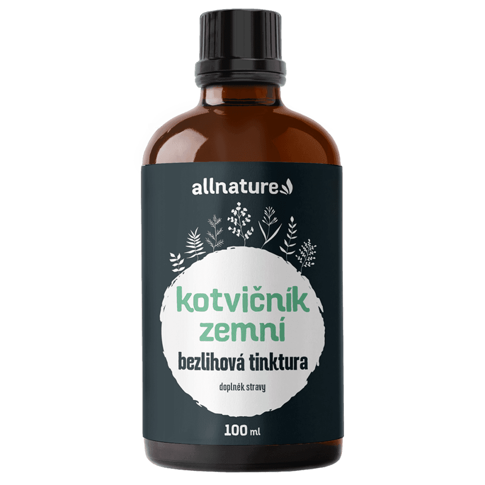 ALLNATURE Kotvičník bezlihová tinktura 100 ml