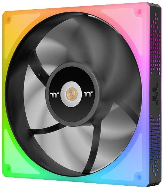 Thermaltake CL-F136-PL14SW-A PC větrák s krytem transparentní, RGB (š x v x h) 140 x 140 x 25 mm vč. ovládání RGB osvětlení