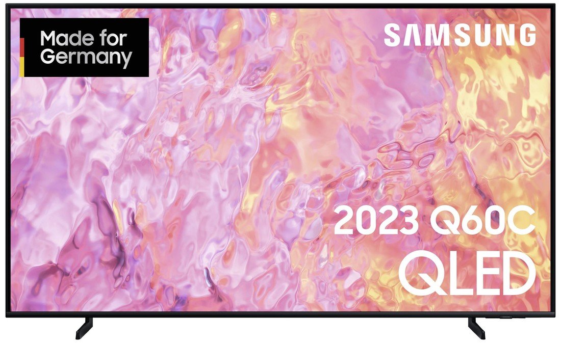 Samsung GQ65Q60CAUXZG QLED TV 163 cm 65 palec Energetická třída (EEK2021) E (A - G) WLAN, UHD, Smart TV, QLED, CI plus , DVB-C, DVB-S2, DVBT2 HD černá