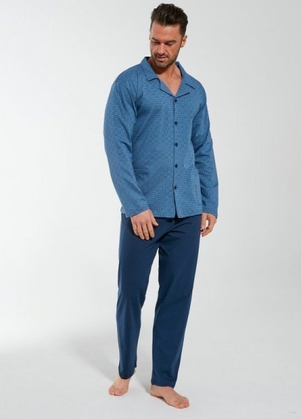 Cornette 114/61 Pánské pyžamo plus size 3XL jeans