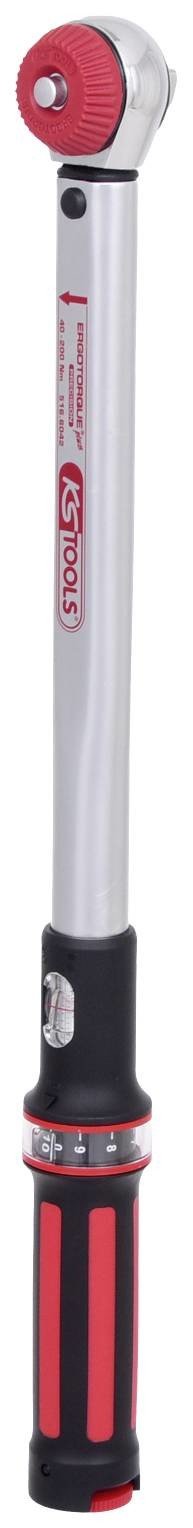 KS Tools ERGOTORQUE®precision 516.6042 sada (momentový klíč)  s ráčnou 1/2