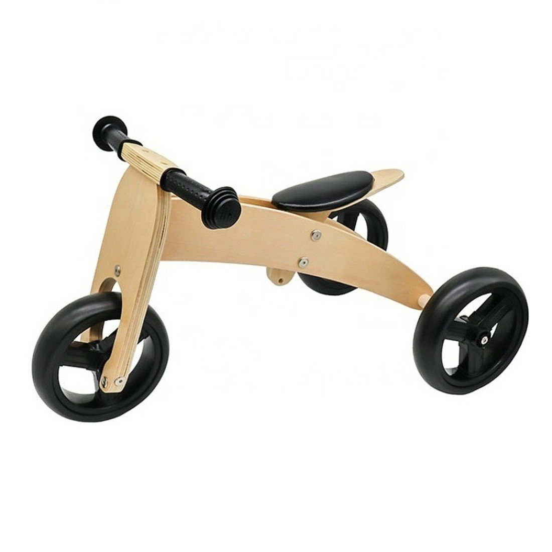 BAZAR - Dřevěná tříkolka Trike 2v1 Wooden tricycle 2in1