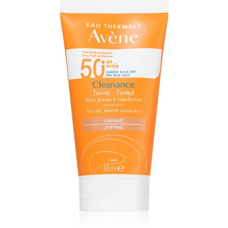 Avène Cleanance tónující fluid SPF 50+ 50 ml