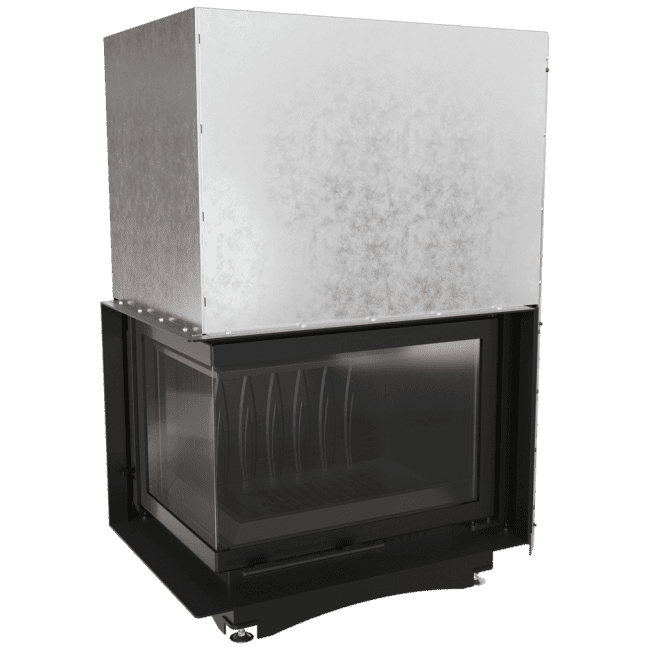 KRATKI krbová vložka Zuzia 15 BS, levé prosklení s výsuvem