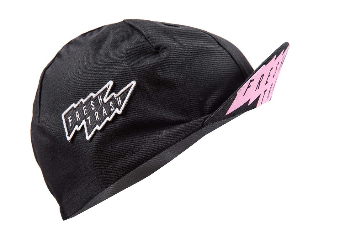 Fresh Trash Men's Cycling Cap true black Velikost: L