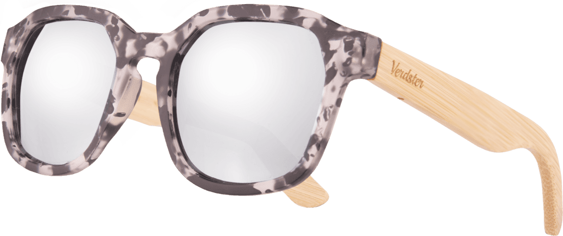 Verdster Sluneční brýle Dallas Hranaté šedá sklíčka černá univerzální