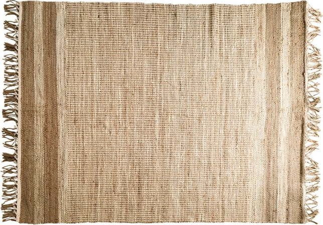 Béžový jutový koberec 160x230 cm Dhayo – Light & Living