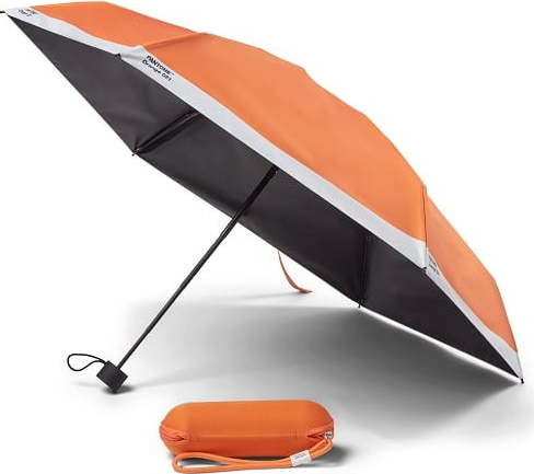 Oranžový skládací deštník Pantone
