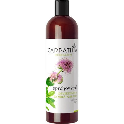 CARPATHIA Herbarium sprchový gel osvěžení & dobrá nálada 350 ml