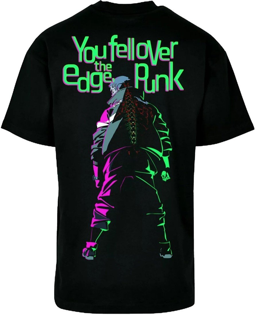 Tričko Cyberpunk: Edgerunners - Neon Punk, oversized (S) - 04020628607524