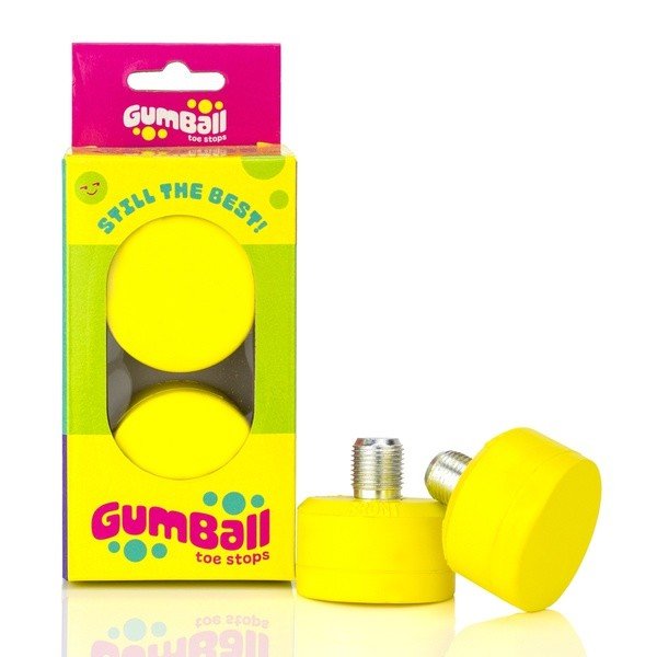 Gumball - 21' Toe Stop Short - 75a Lemon - nastavitelná brzda na trekové brusle