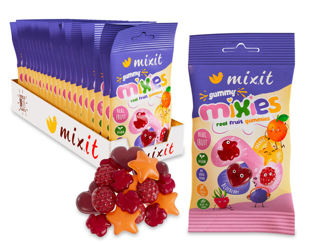Mixit Ovocné Mixies - přírodní želé bonbony 35 g