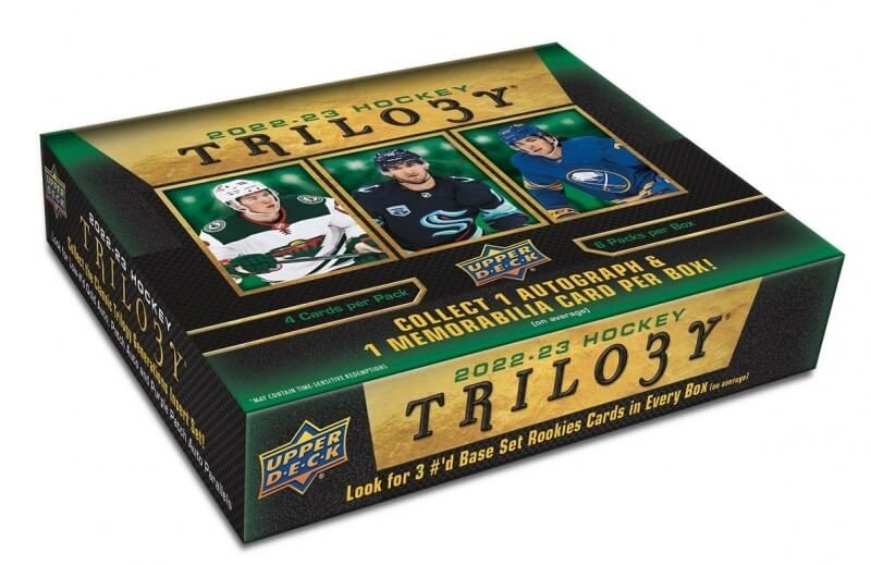 2022-2023 NHL Upper Deck Trilogy box - hokejové karty