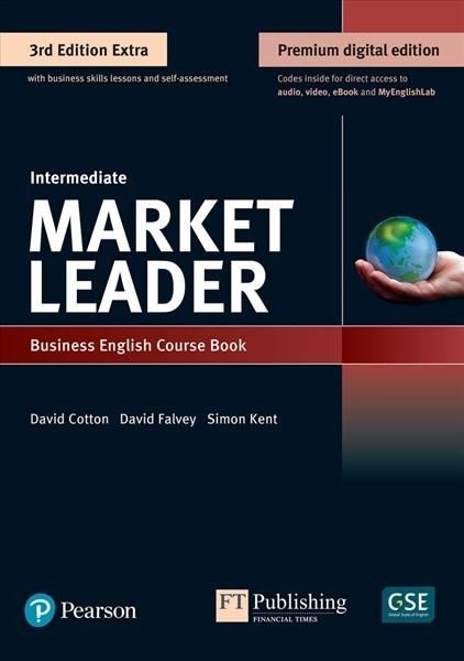 Market Leader Intermediate Student's Book with eBook, QR, MyLab and DVD Pack, Extra, 3rd Edition - David Cotton
