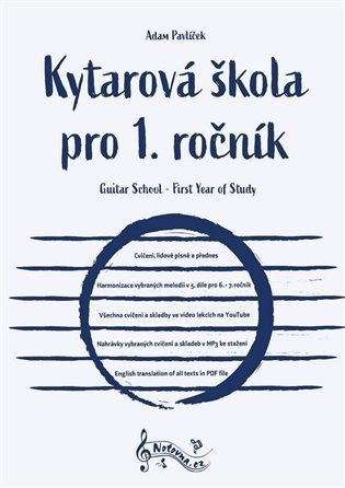 Kytarová škola pro 1. ročník - Adam Pavlíček