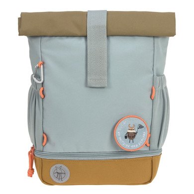 LÄSSIG Mini Rolltop Backpack , Nature light modrá