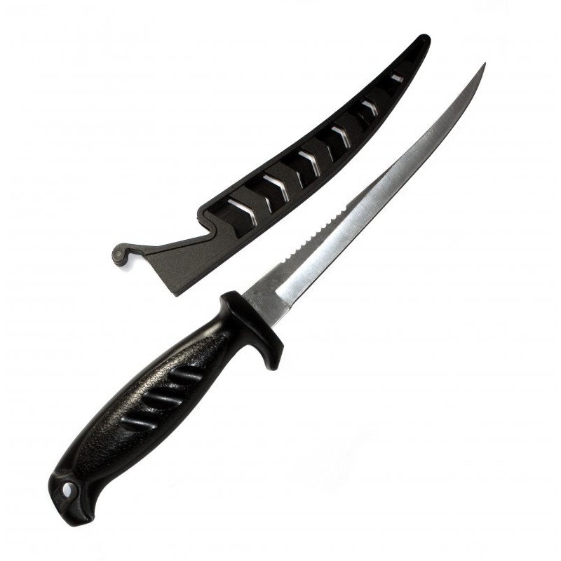 Nůž rybářský Filfishing Fillet Knife - černý