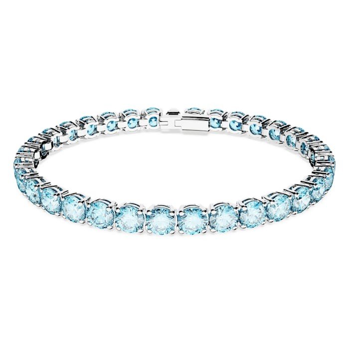 Swarovski Půvabný náramek s krystaly Matrix Tennis 5648928 16,5 cm
