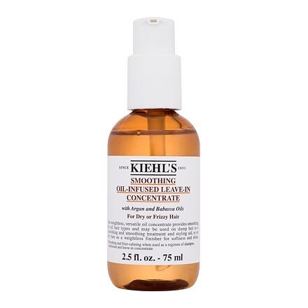 Kiehl's Smoothing Oil-Infused Leave-In Concentrate vyhlazující bezoplachová péče 75 ml pro ženy