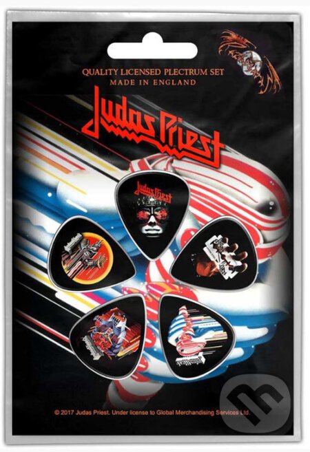 Gitarové trsátka Judas Priest: Turbo set 5 ks