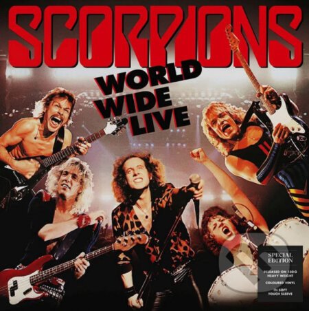 Scorpions: World Wide Live (Transparent Orange) LP - Scorpions