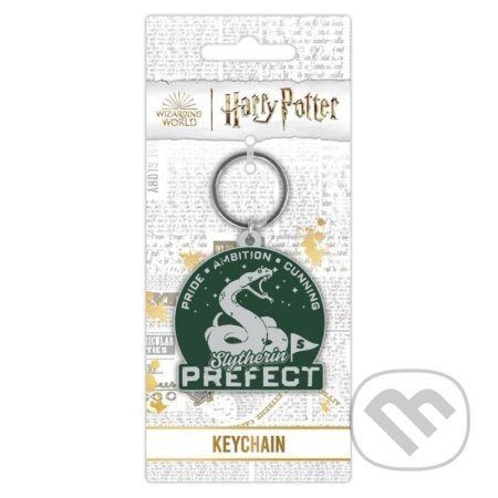 Harry Potter Kľúčenka gumová - Slizolin - EPEE
