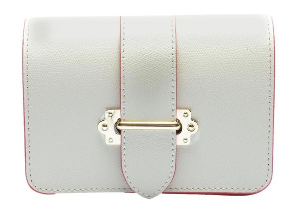 Renata Corsi Dámská kožená crossbody kabelka RC480T Beige