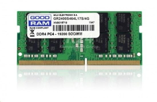 SODIMM DDR4 4GB 2666MHz CL19 GOODRAM, GR2666S464L19S/4G