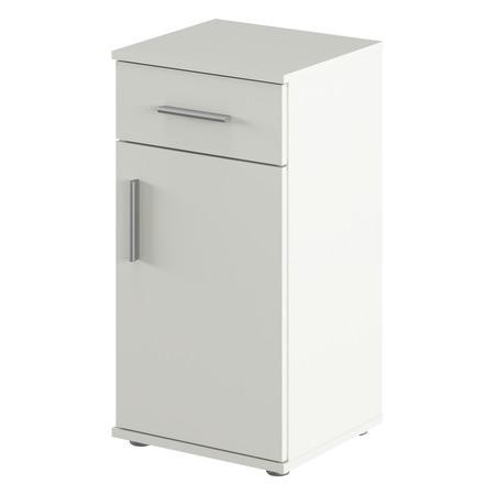 Kondela Spodní skříňka, matná bílá, LESSY NEW 03