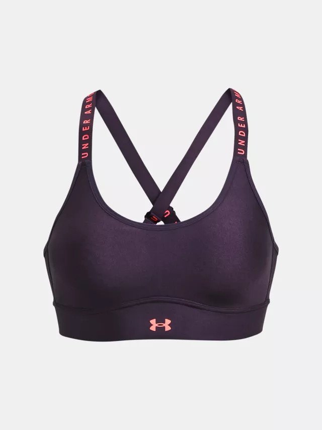 Dámská podprsenka Under Armour fialová (1363353 541) XL