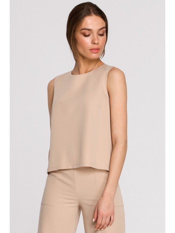 Style Dámské tílko Amfodas S257 béžová L